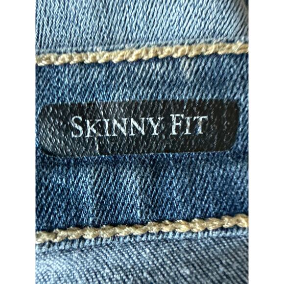 Judy Blue Women’s Camo Patch Skinny Jeans Distressed Size 7/28 JB82109MD - Picture 13 of 15